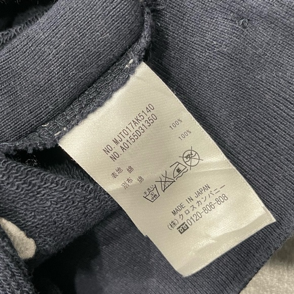 Thom Browne Embroidered Shark & Surfboard Crew Sweat Zippered Size 1 - Picture 6 of 12